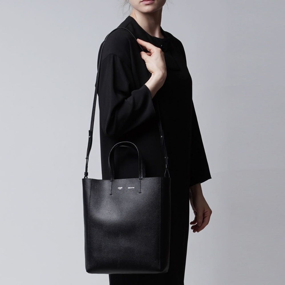 Black Celine Vertical Cabas Bag